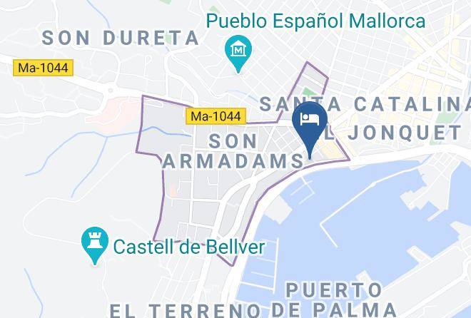 Baleares - Hotel Costa Azul Maps
