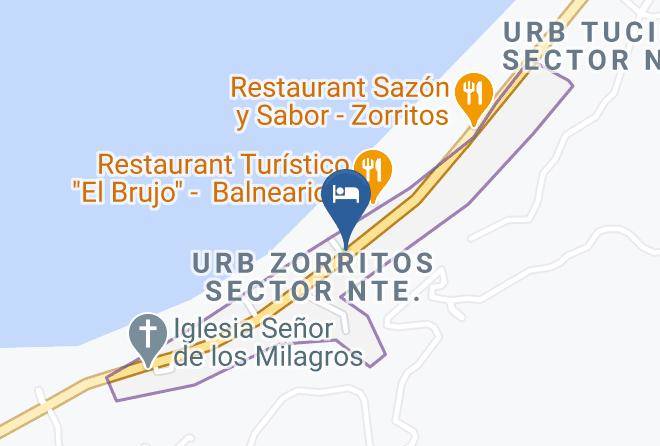 Contralmirante Villar - 1 Hotel Costa Azul Maps
