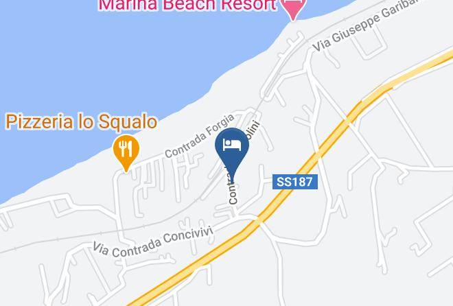 Palermo - Hotel Costa Azul Maps
