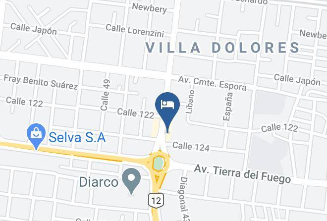 Misiones City - Hotel Costa Azul Maps