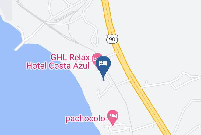 Santa Marta - Hotel Costa Azul Maps