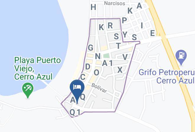 Hotel Costa Azzurra Map