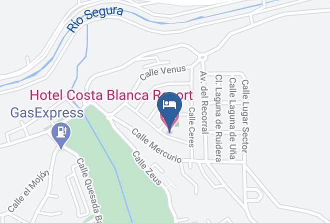Alicante - Hotel Costa Blanca Resort Maps
