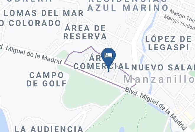 Manzanillo - Hotel Costa Brava Maps
