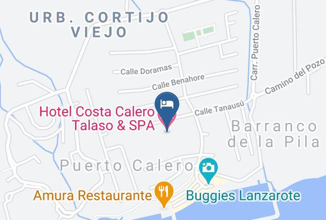 Las Palmas - Hotel Costa Calero Talaso & Spa Maps