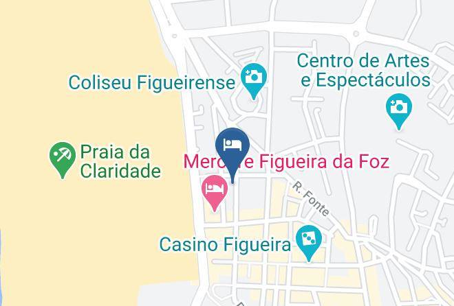 Figueira Da Foz - Hotel Costa De Prata Ii Maps