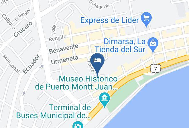 Llanquihue Province - Hotel Costa Del Mar Maps
