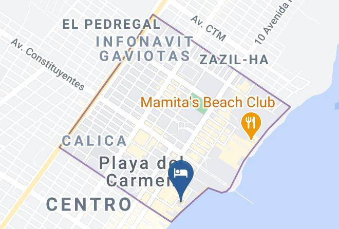 Hotel Costa Del Mar Map