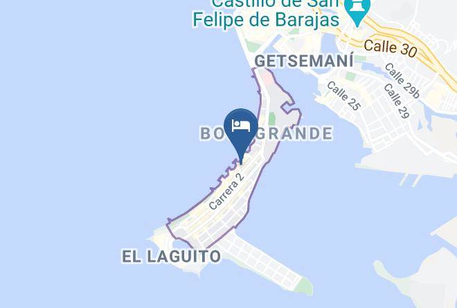 Cartagena De Indias - Hotel Costa Del Sol Maps