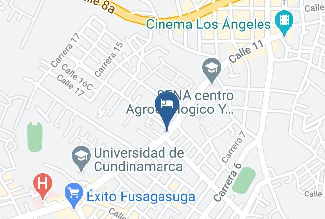 Fusagasuga - Hotel Costa Del Sol Maps