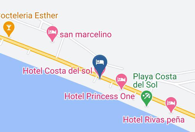 Santiago Nonualco - Hotel Costa Del Sol Maps