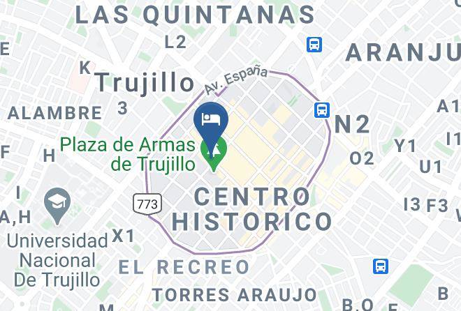 Trujillo - Hotel Costa Del Sol Trujillo Centro Maps
