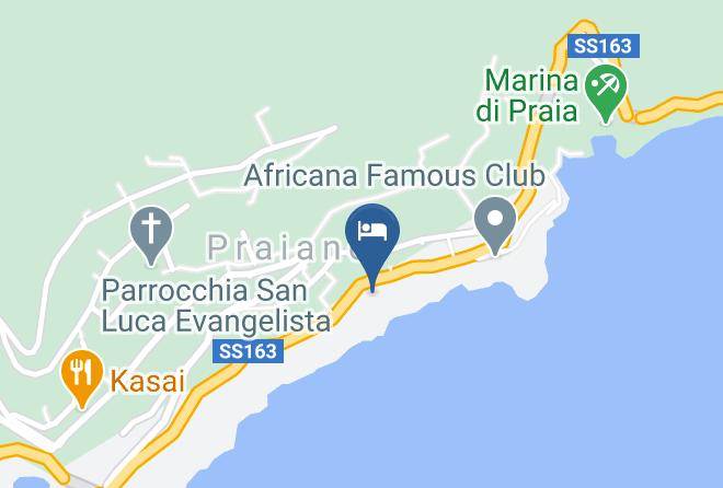 Salerno - Hotel Costa Diva Praiano Maps