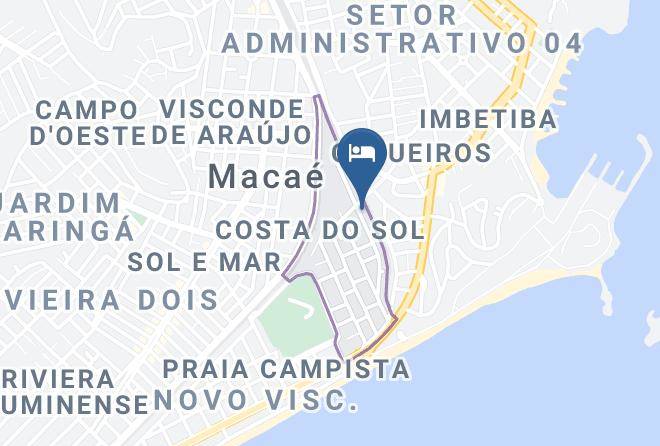 Macae - Hotel Costa Do Sol Maps