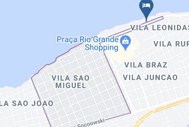 Rio Grande - Hotel Costa Doce Maps