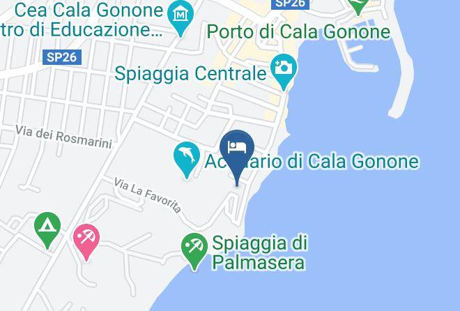 Nuoro - Hotel Costa Dorada Maps