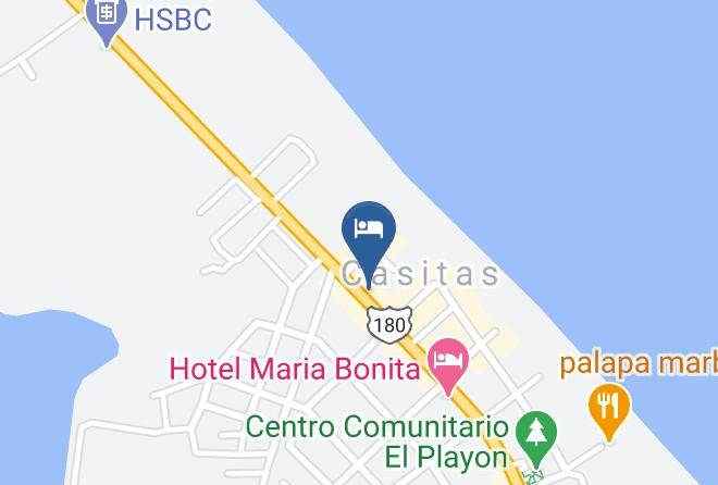 Hotel Costa Esmeralda Map