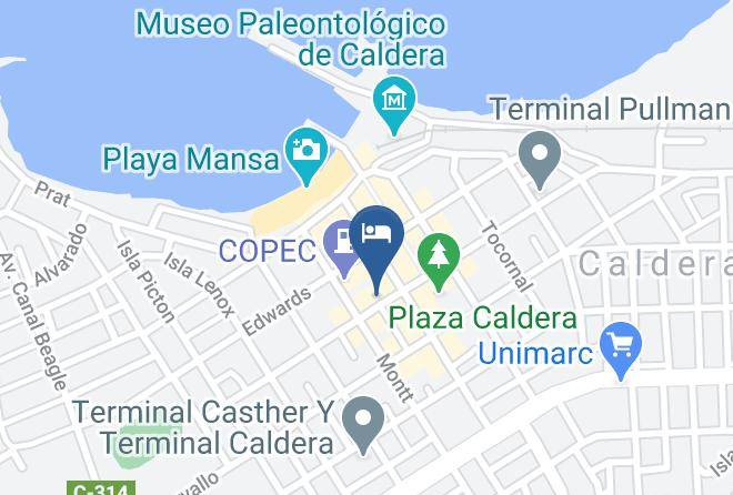 Copiapo Province - Hotel Costa Fosil Maps