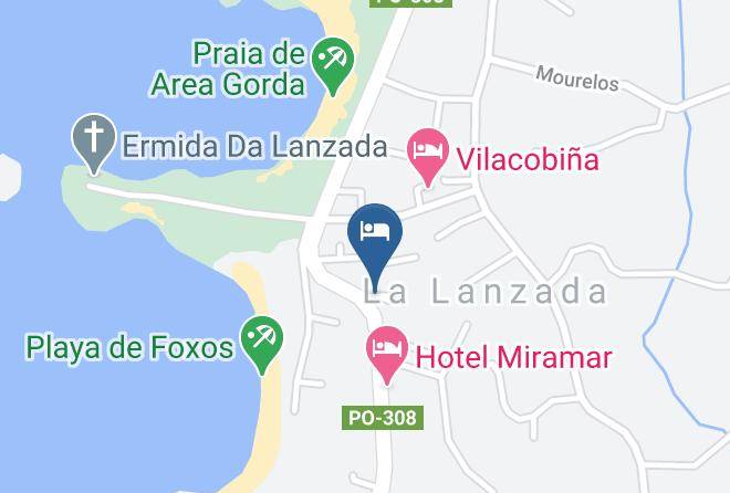 Pontevedra - Hotel Costa Mar Maps