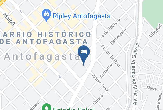 Antofagasta Province - Hotel Costa Marfil Maps