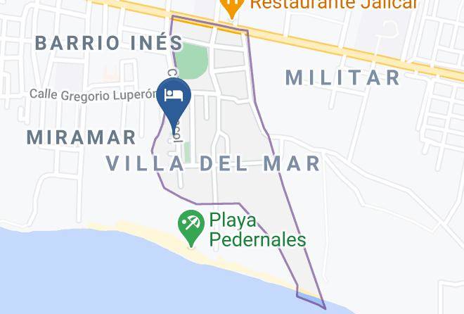 Pedernales - Hotel Costa Marina Maps