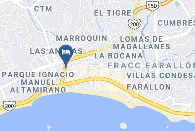 Acapulco De Juarez - Hotel Costa Miramar Maps
