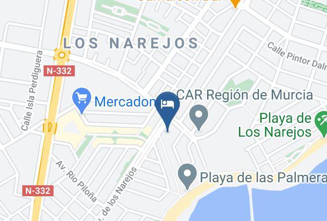 Murcia - Hotel Costa Narejos Maps