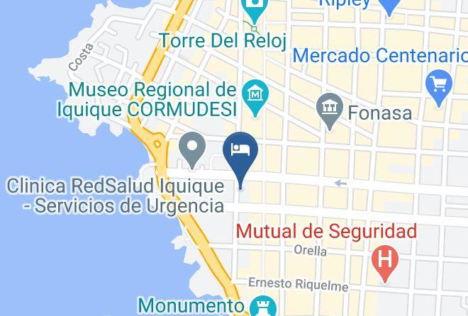 Iquique Province - Hotel Costa Norte Maps