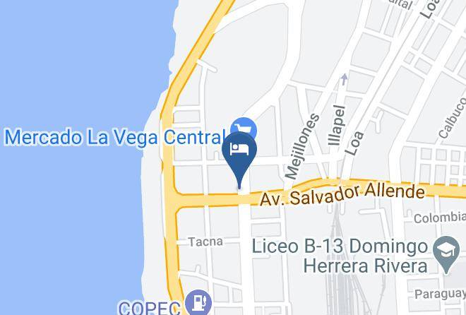 Antofagasta Province - Hotel Costa Pacifico Express Maps