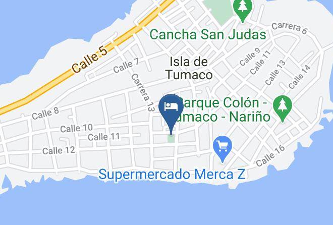 Tumaco - Hotel Costa Real Maps