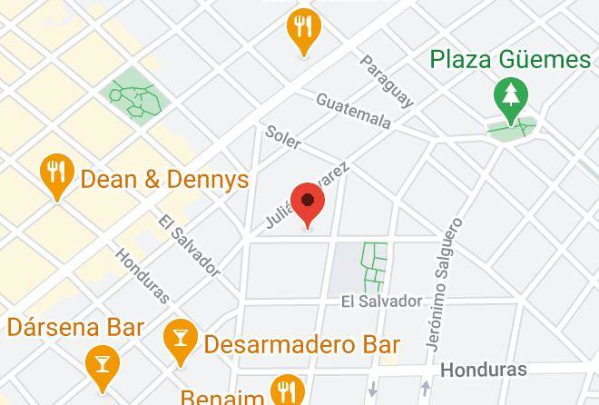 Buenos Aires - Hotel Costa Rica Maps