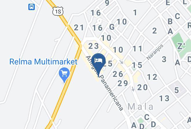 Canete - Hotel Costa Riviera Maps