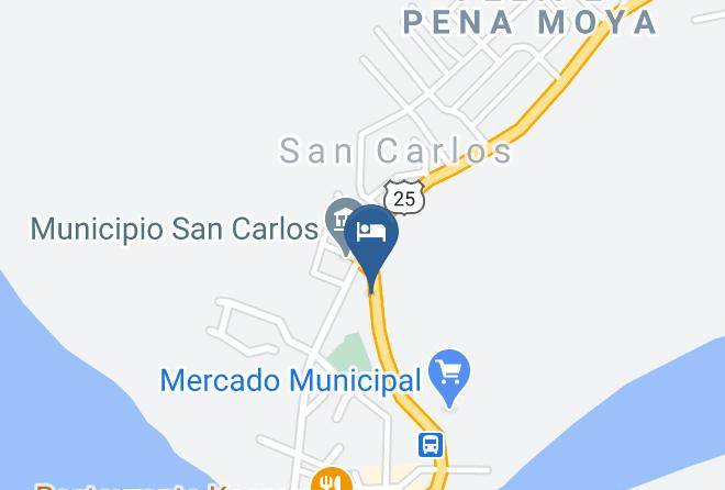 San Carlos - Hotel Costa Sur Maps