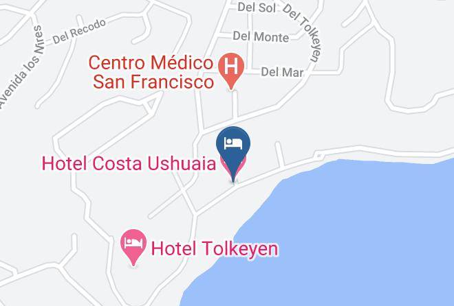 Ushuaia - Hotel Costa Ushuaia Maps