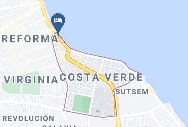 Boca Del Rio - Hotel Costa Verde Maps