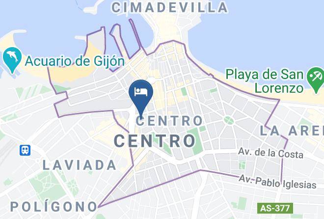 Asturias - Hotel Costa Verde Maps