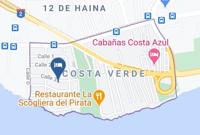 Santo Domingo De Guzman - Hotel Costa Verde Maps