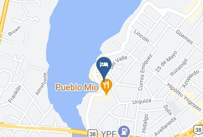 Santa Maria Department - Hotel Costanera Maps