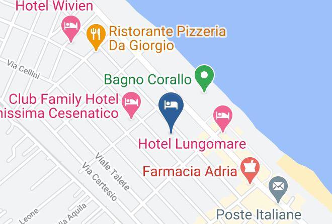Forli - Hotel Costanza Maps