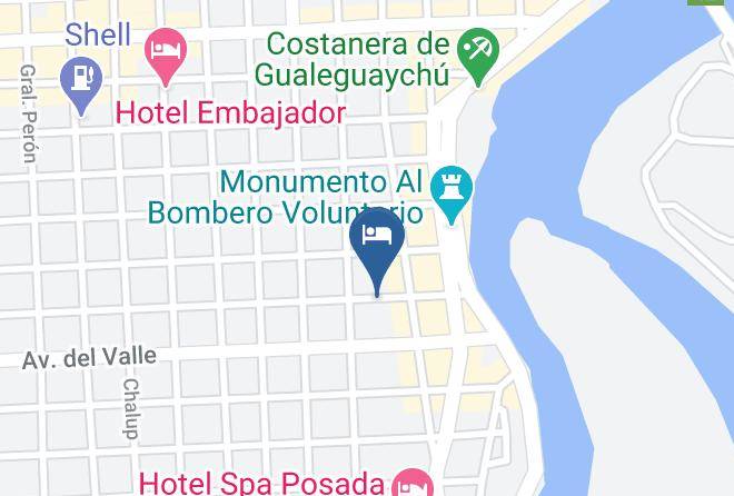 Gualeguaychu - Hotel Costas Del Uruguay Maps
