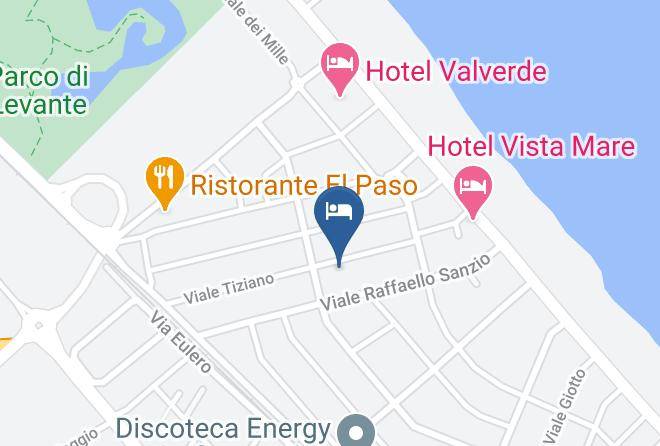 Forli - Hotel Costaverde Maps