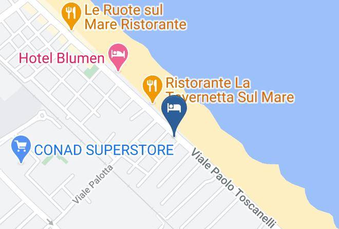Rimini - Hotel Brezza Maps