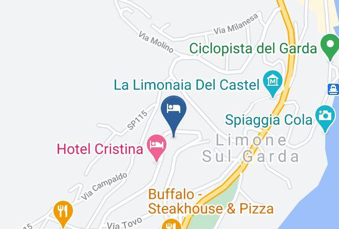 Brescia - Hotel Coste Di Girardi Susanna & C Snc Maps