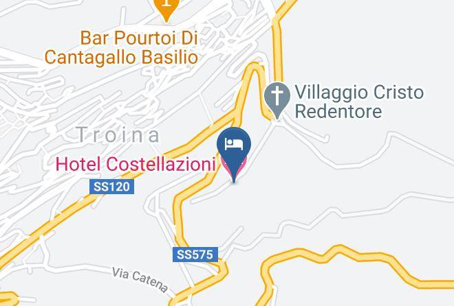 Enna - Hotel Costellazioni Maps