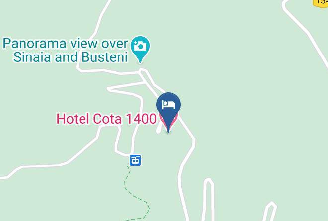 Sinaia - Hotel Cota 1400 Maps