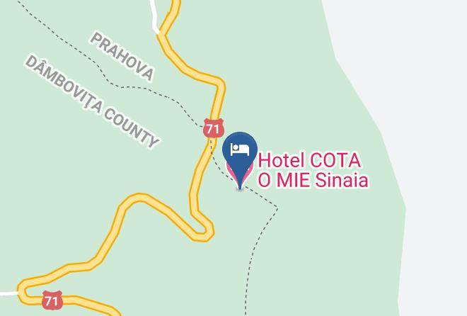 Moroeni - Hotel Cota O Mie Sinaia Maps