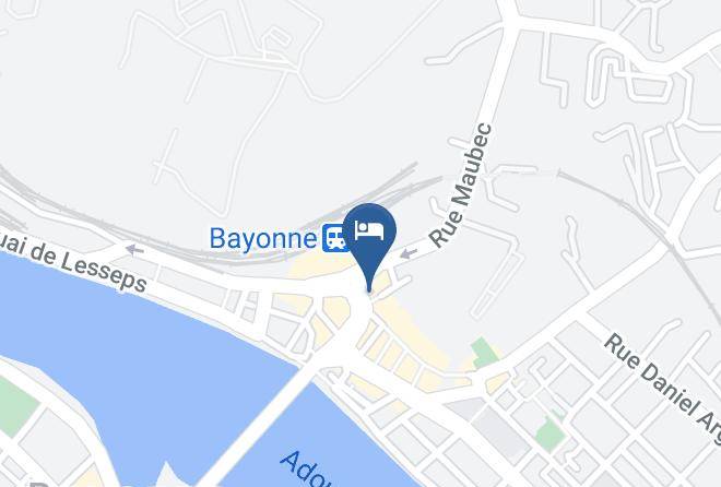 Pyrenees Atlantiques - Hotel Cote Basque Maps
