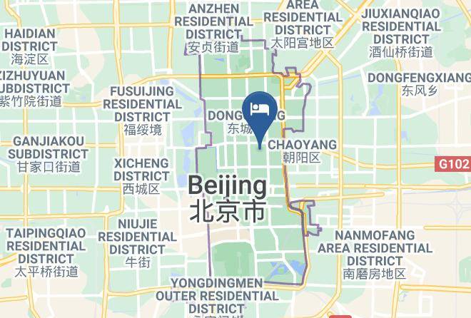 Hotel Cote Cour Beijing Map