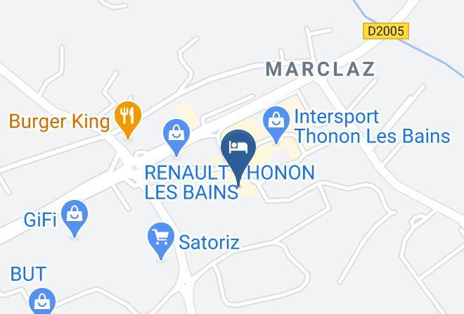 Haute Savoie - Hotel Cote Sud Leman Maps