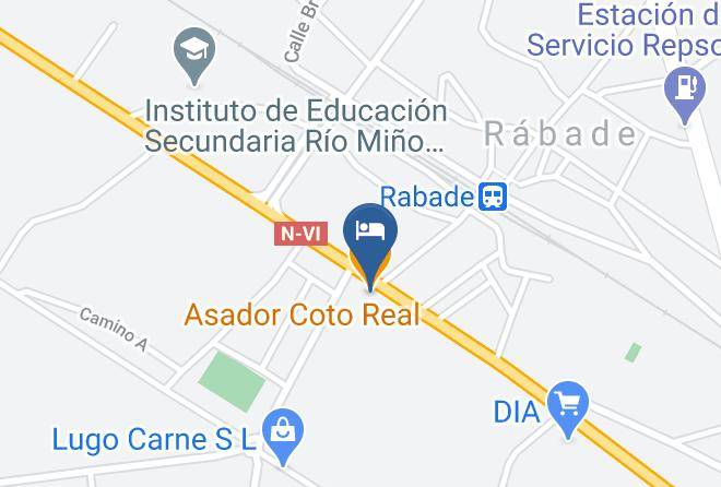 Lugo - Hotel Coto Real Maps